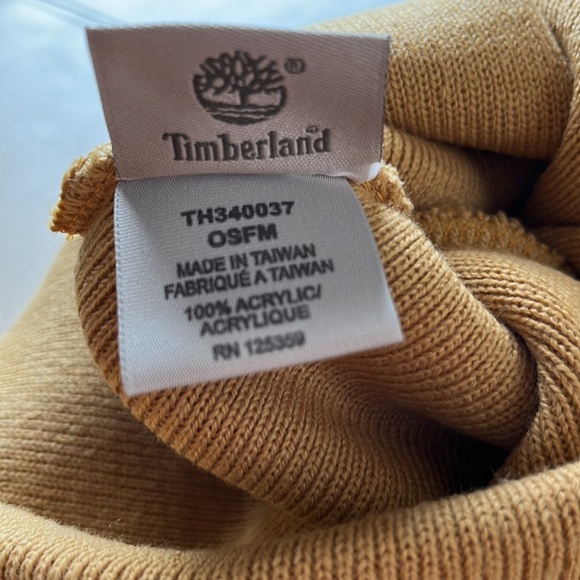 Timberland Tan Beanie Cap Hat - Picture 5 of 6